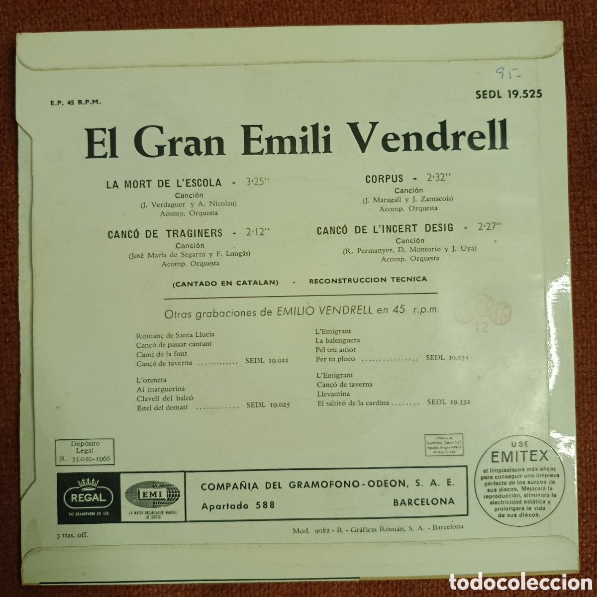 Discos de vinilo: Discos de vinilo de 7&rdquo; - Foto 2
