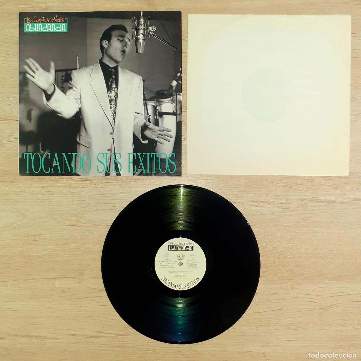 Discos de vinilo: Disco vinilo LOS COYOTES DE V&Iacute;CTOR ABUNDANCIA &rdquo;Tocando sus &eacute;xitos&rdquo;