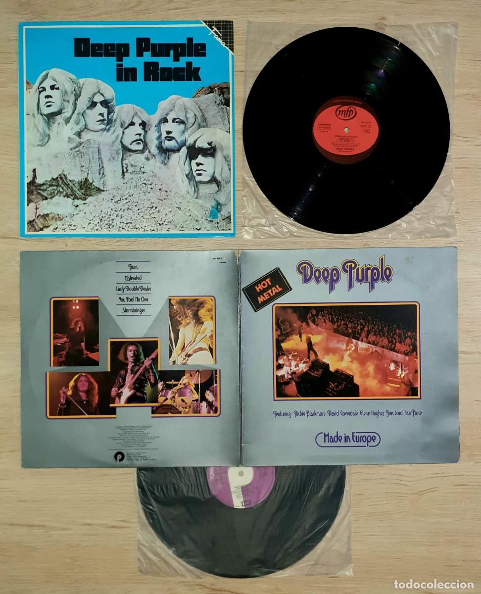 Discos de vinilo: Discos de vinilo de DEEP PURPLE. 22,95&euro; cada uno - Foto 1