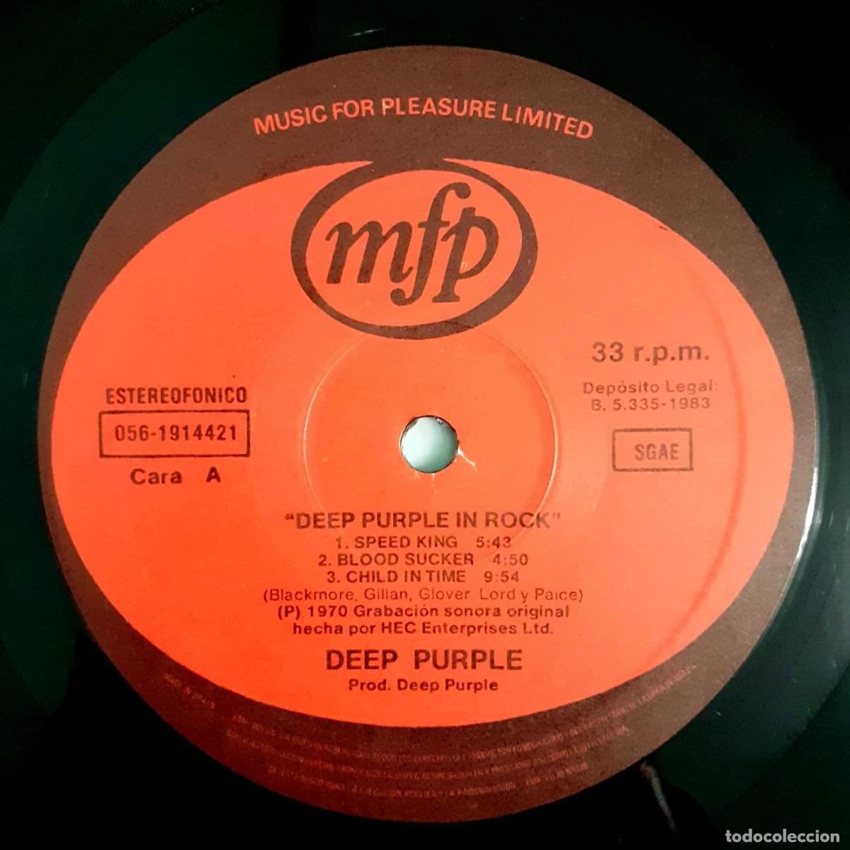 Discos de vinilo: Discos de vinilo de DEEP PURPLE. 22,95&euro; cada uno - Foto 3