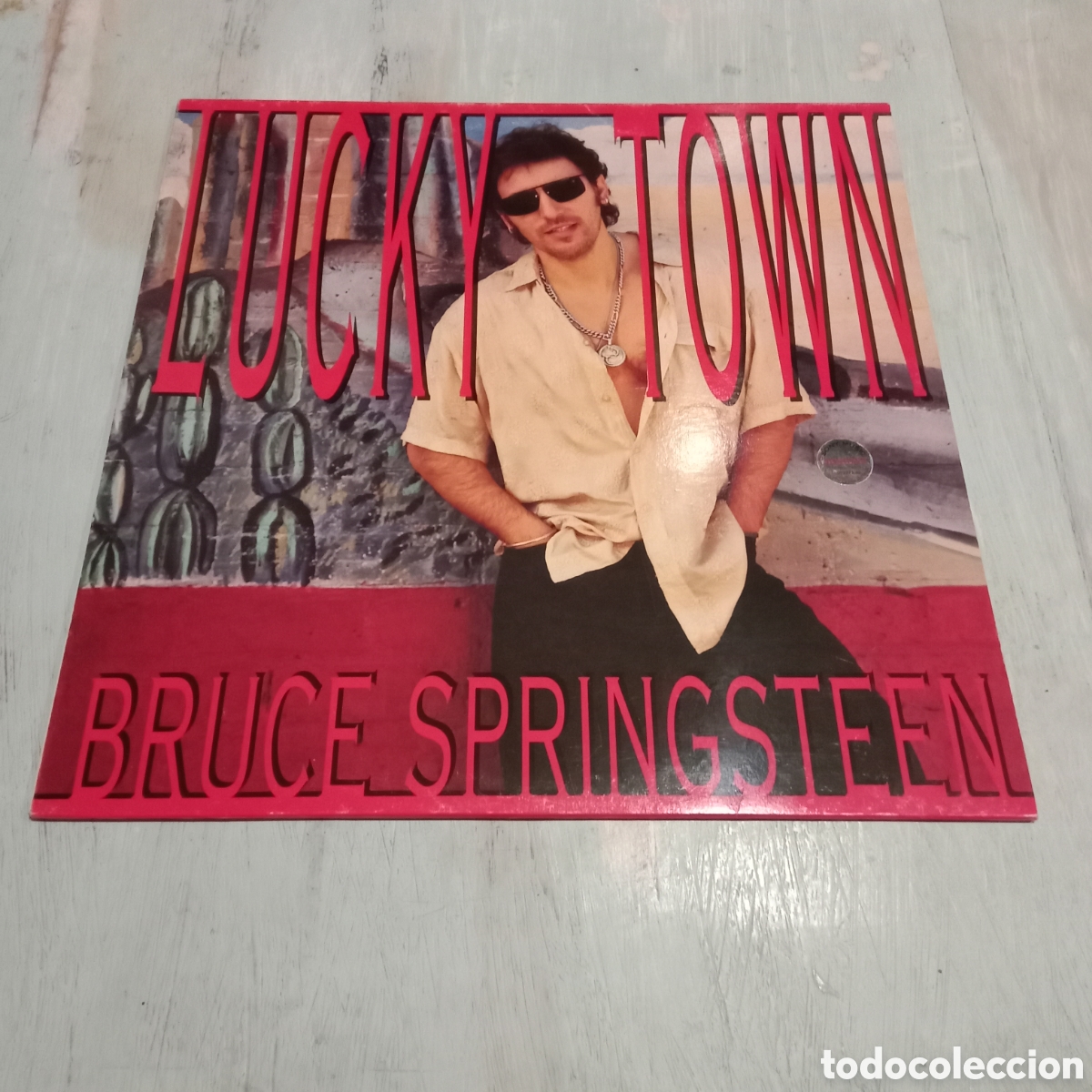 Discos de vinilo: BRUCE SPRINGSTEEN - LUCKY TOWN - LP