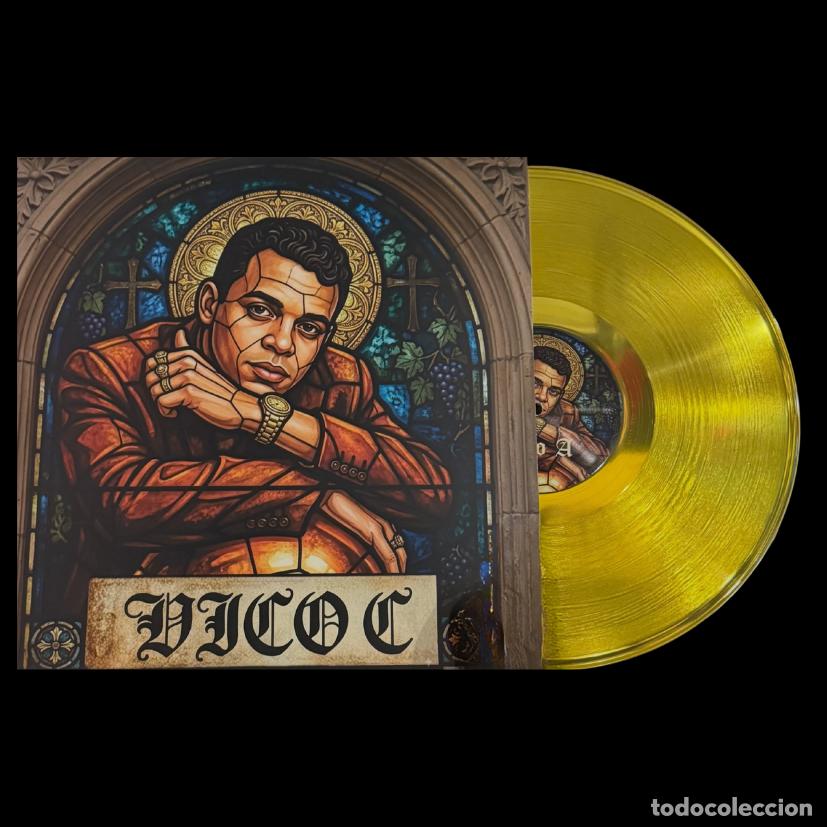 Discos de vinilo: Vico C - Lo esencial Vol. 1 - Vinilo compilado color amarillo