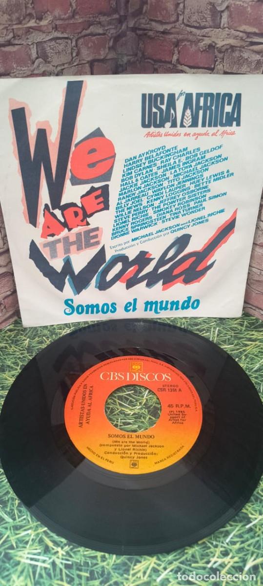 Discos de vinilo: USA for Africa &rdquo;We Are The World&rdquo; - Varios Artistas