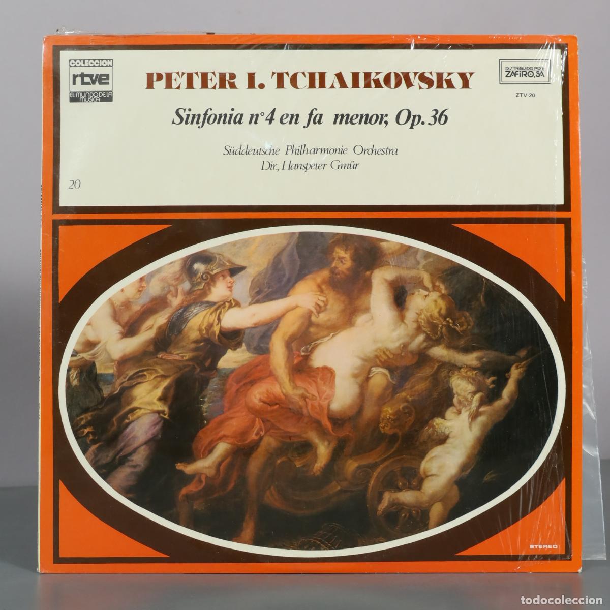 Discos de vinilo: LP. Sinfonia n 4 en fa menor, Op. 36 - Peter I. Tchaikovsky - S&uuml;ddeutsche Philharmonie Orchestra,