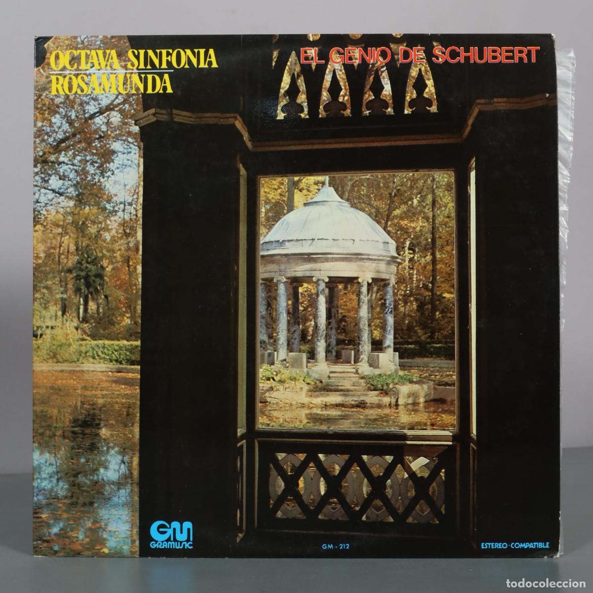 Discos de vinilo: LP. Octava Sinfonia - Rosamunda - El Genio de Schubert - Orquesta Sinfonica del Norte de Alemania -
