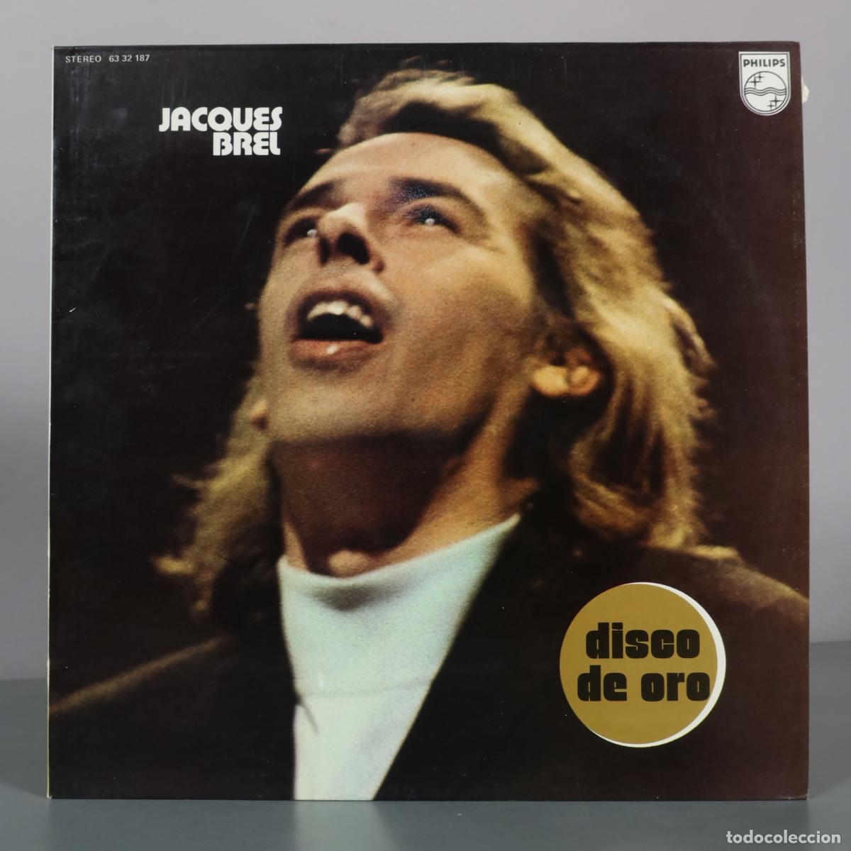 Discos de vinilo: LP. Disco de oro - Jacques Brel - Philips - Foto 1
