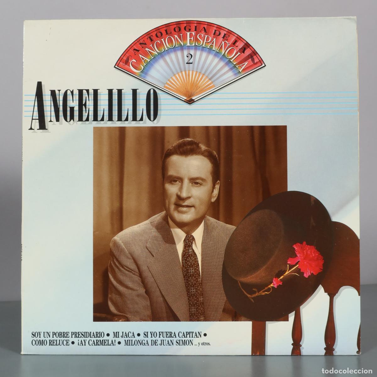 Discos de vinilo: LP. Antolog&iacute;a de la Canci&oacute;n Espa&ntilde;ola 2 - Angelillo
