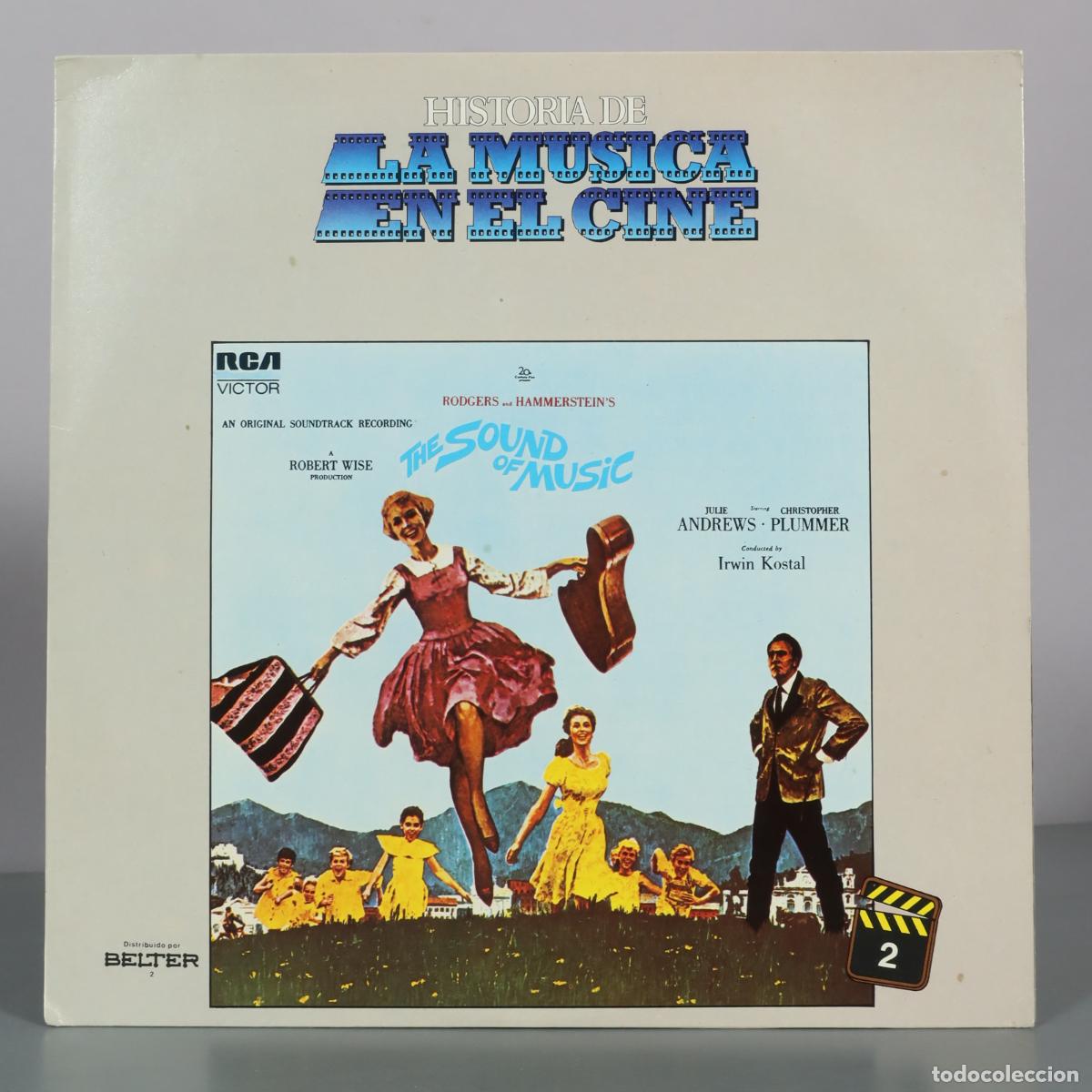 Discos de vinilo: LP. Historia De La Musica En El Cine - The Sound Of Music - Julie Andrews - Christopher Plummer -