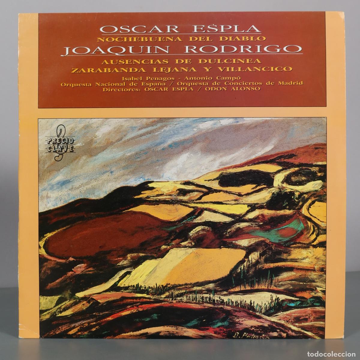 Discos de vinilo: LP. Nochebuena del Diablo - Ausencias de Dulcinea - Zarabanda Lejana y Villancico - Oscar Espla -