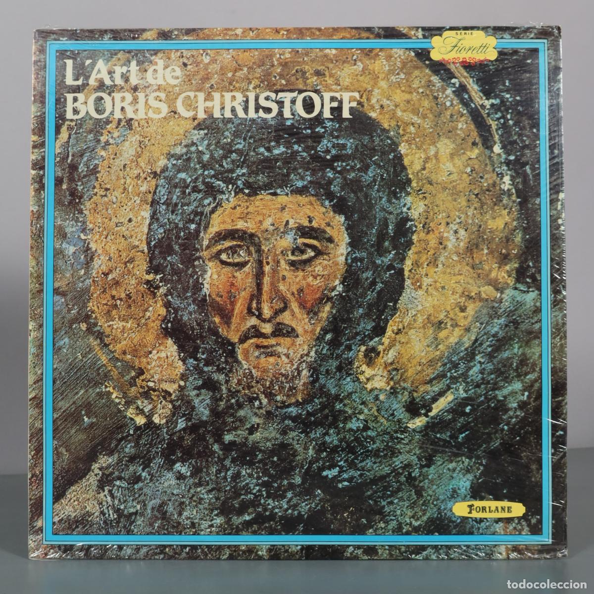 Discos de vinilo: LP. L'Art de Boris Christoff - Forlane . PRECINTADO
