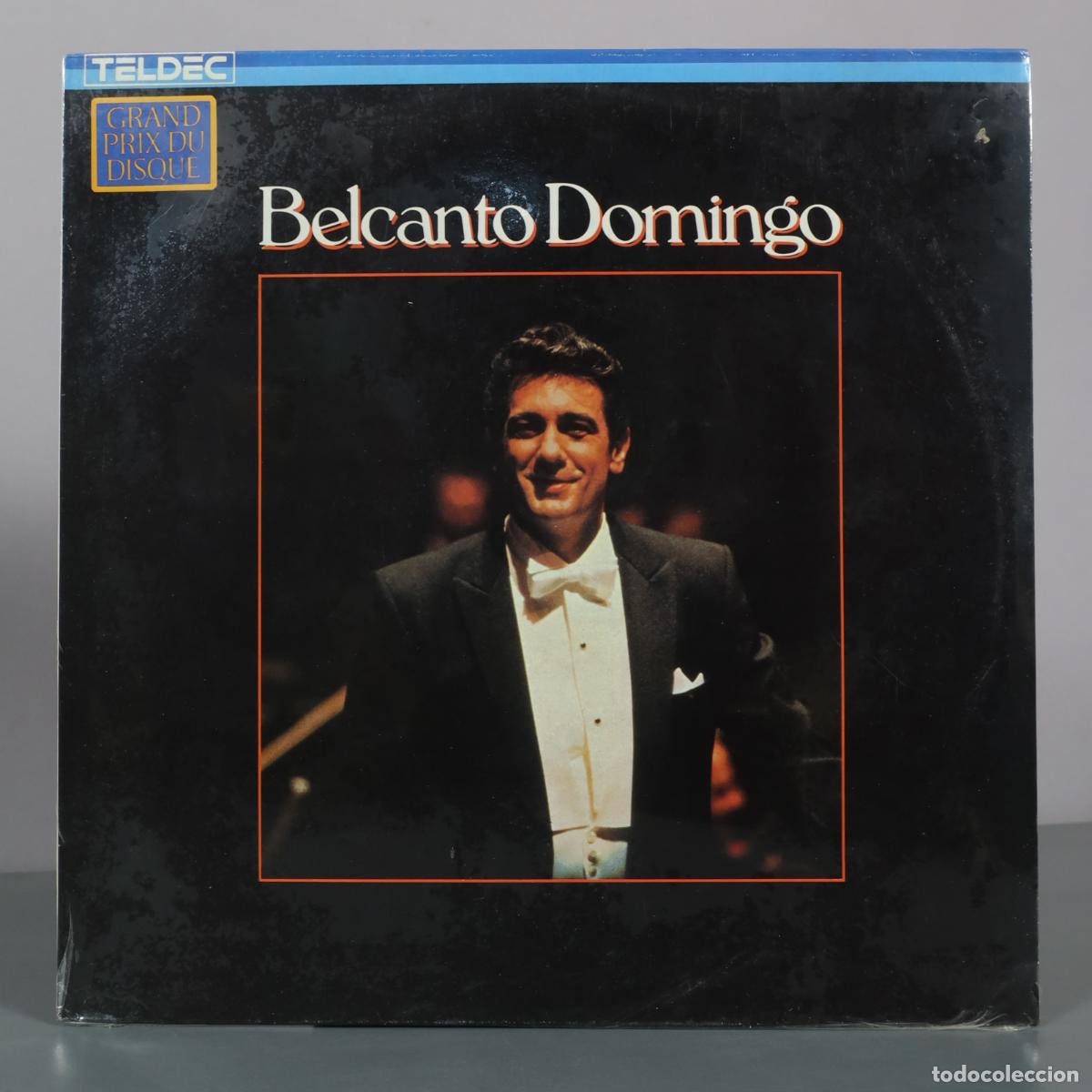 Discos de vinilo: LP. Belcanto Domingo - Pl&aacute;cido Domingo - Nello Santi . PRECINTADO