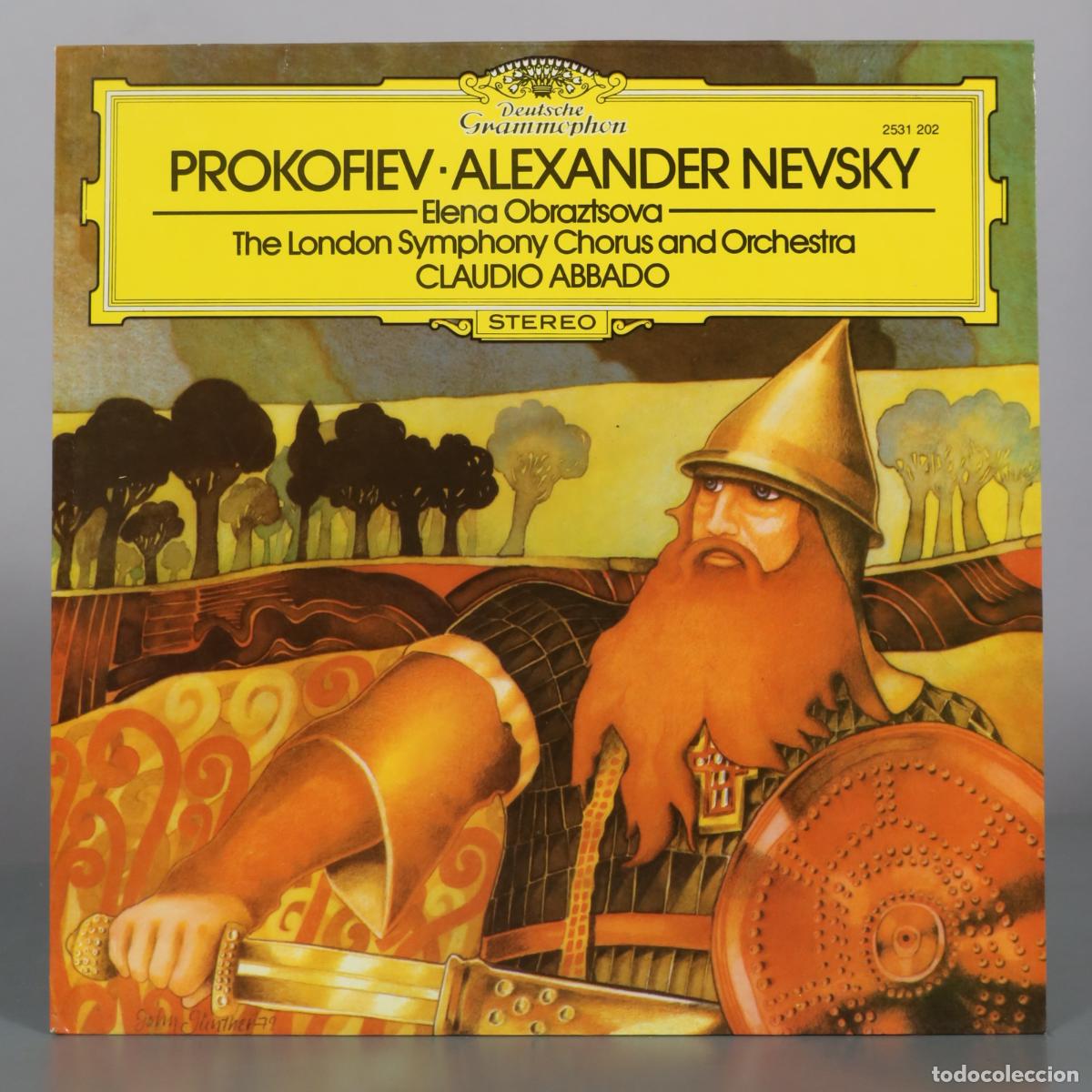 Discos de vinilo: LP. Prokofiev - Alexander Nevsky - Elena Obraztsova - The London Symphony Chorus and Orchestra -