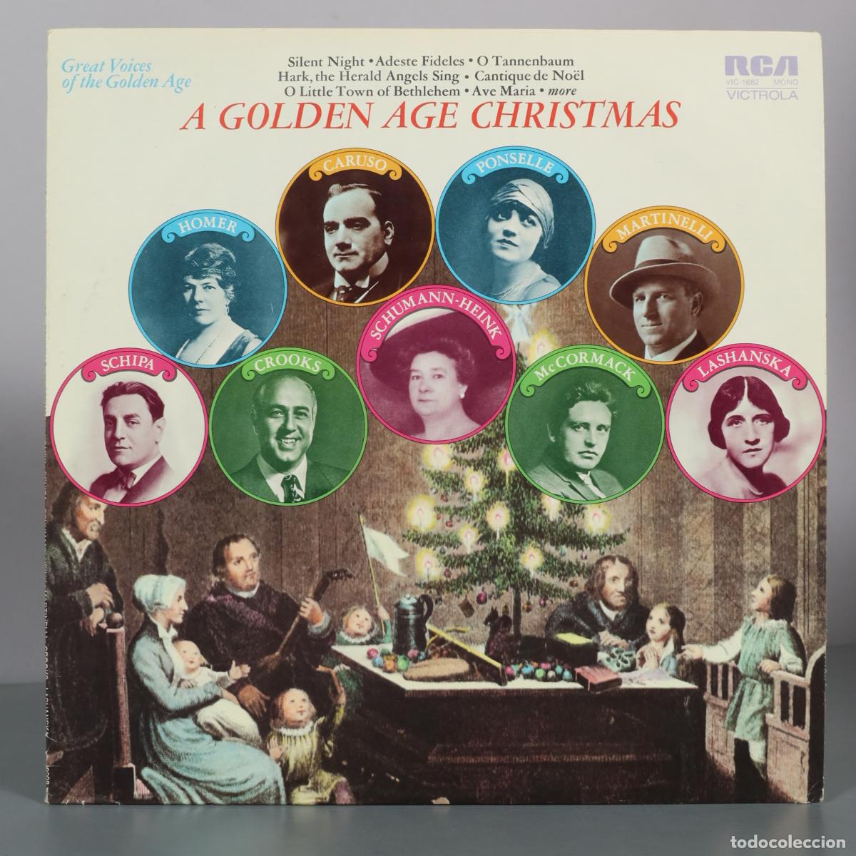 Discos de vinilo: LP. A Golden Age Christmas - Great Voices of the Golden Age - RCA Victrola