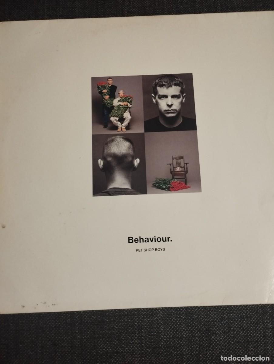 Vinyl records: LP - VINILO PET SHOP BOYS - BEHAVIOUR ESPA&Ntilde;A - A&Ntilde;O 1990
