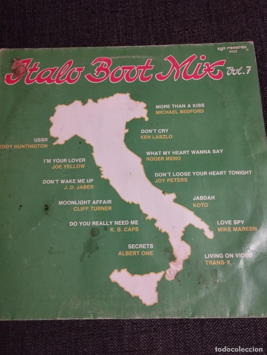 Vinyl records: Various - Italo Boot Mix Vol. 7 - 1986 Maxi