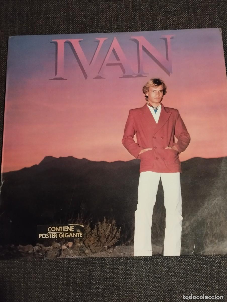Discos de vinilo: SIN AMOR - IVAN. LP espa&ntilde;ol, no lleva el poster gigante.