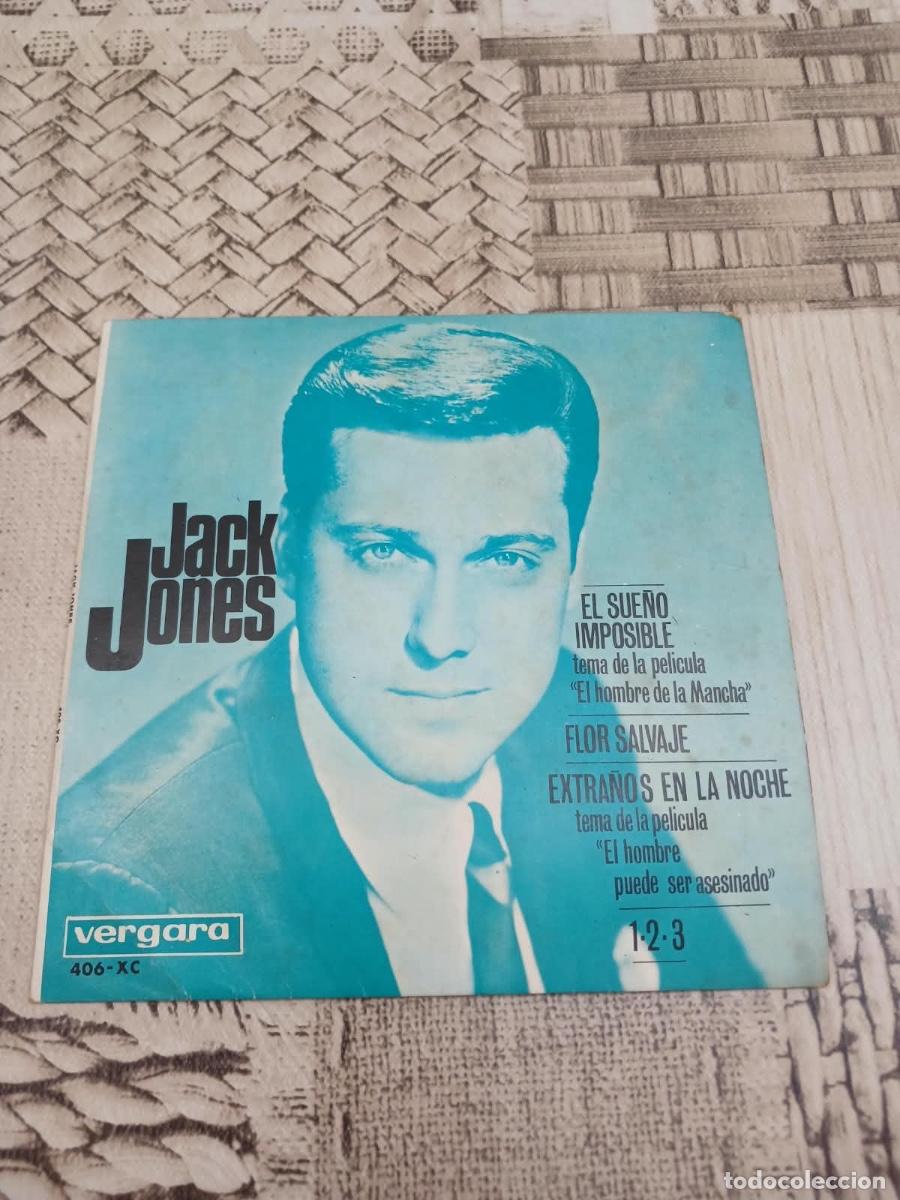Discos de vinilo: Single jack Jones El sue&ntilde;o imposible