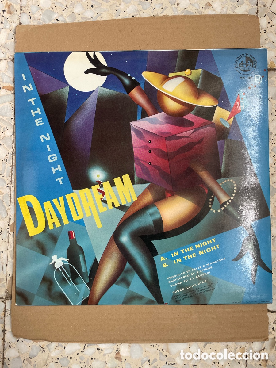 Discos de vinilo: Daydream - In The Night / Maxi-single - Foto 2