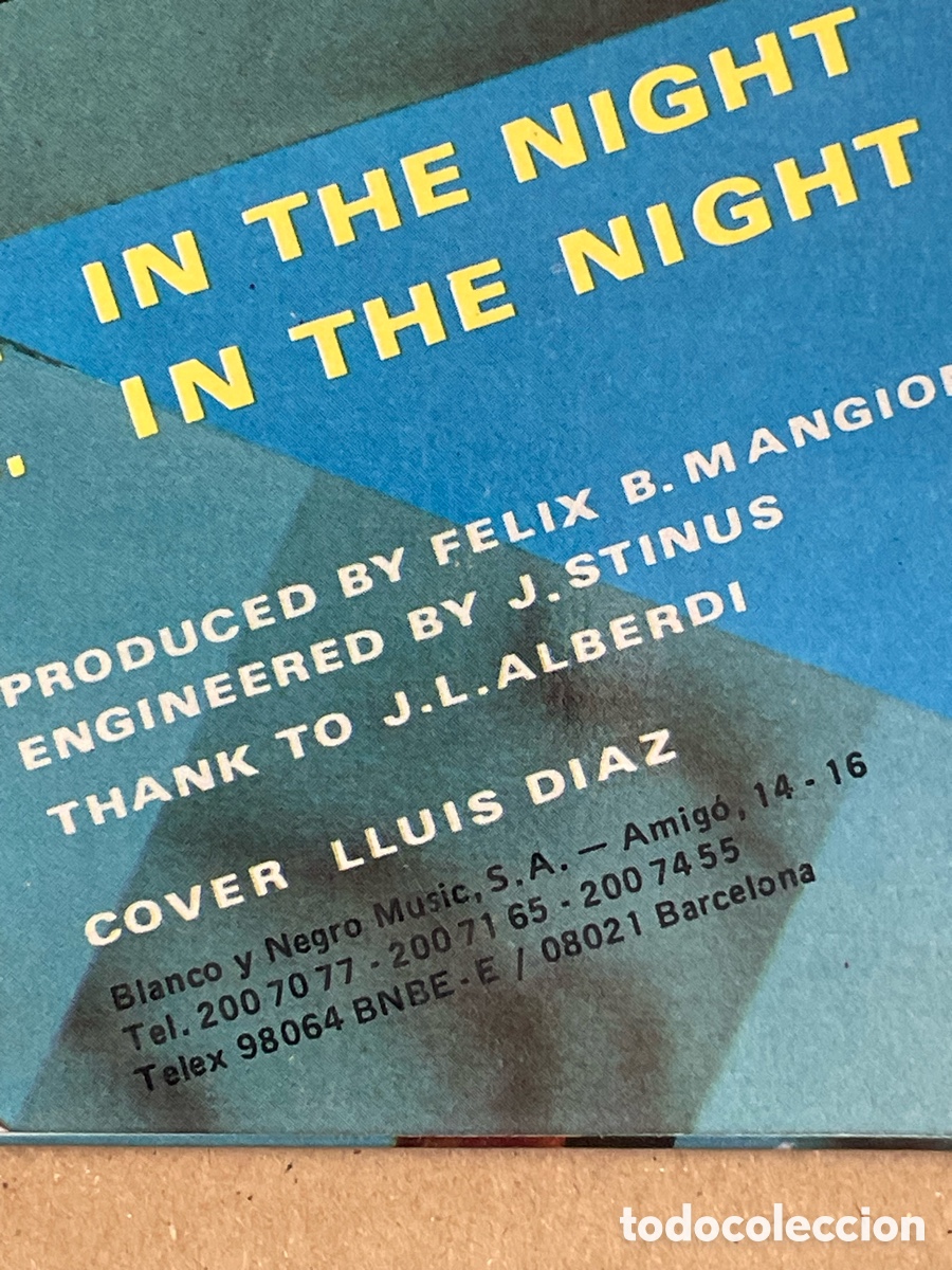 Discos de vinilo: Daydream - In The Night / Maxi-single - Foto 3