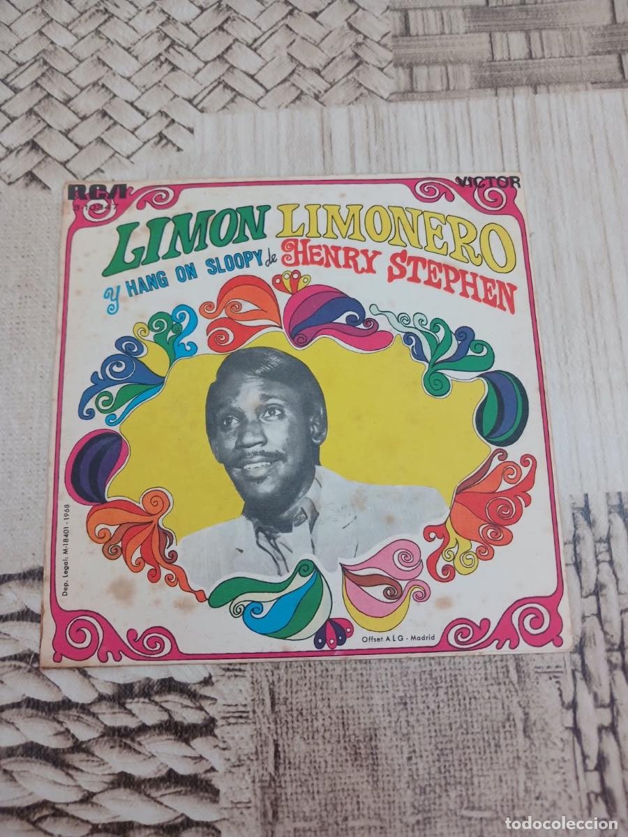 Discos de vinilo: Single Henry Stephen lim&oacute;n limonero - Foto 2