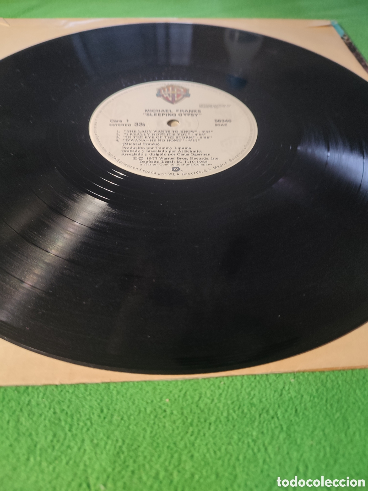 Discos de vinilo: Michael Franks - Sleeping gypsy 1977 - Foto 3