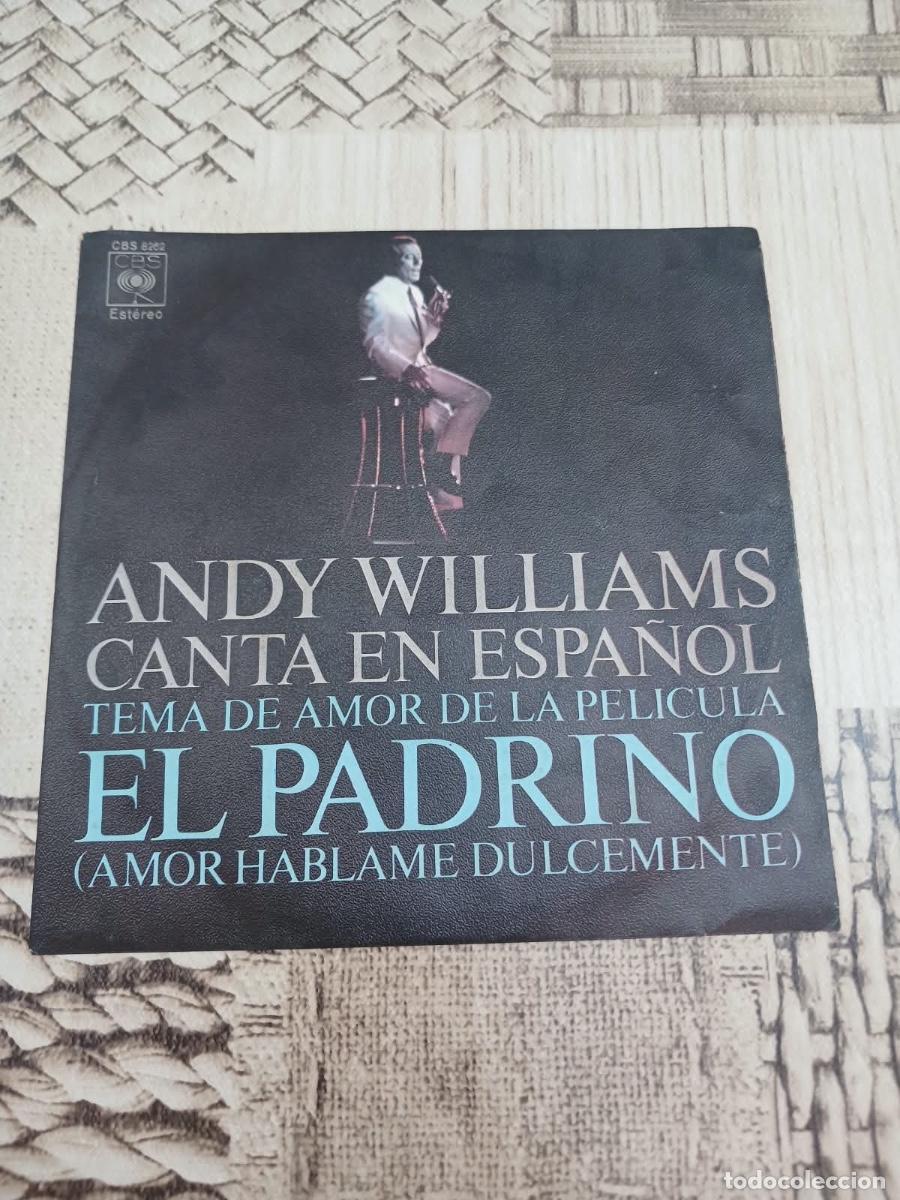 Discos de vinilo: Single Andy Williams El padrino