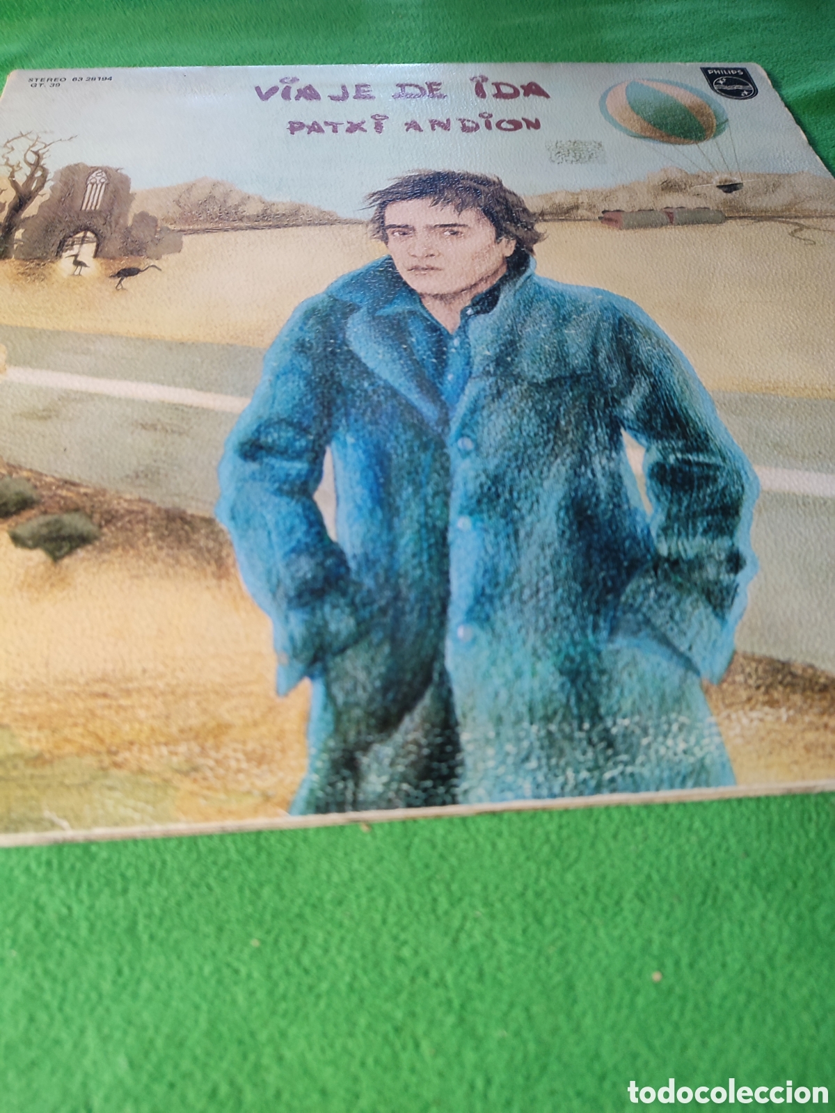 Discos de vinilo: Patxi Andion - Viaje de ida original 1976