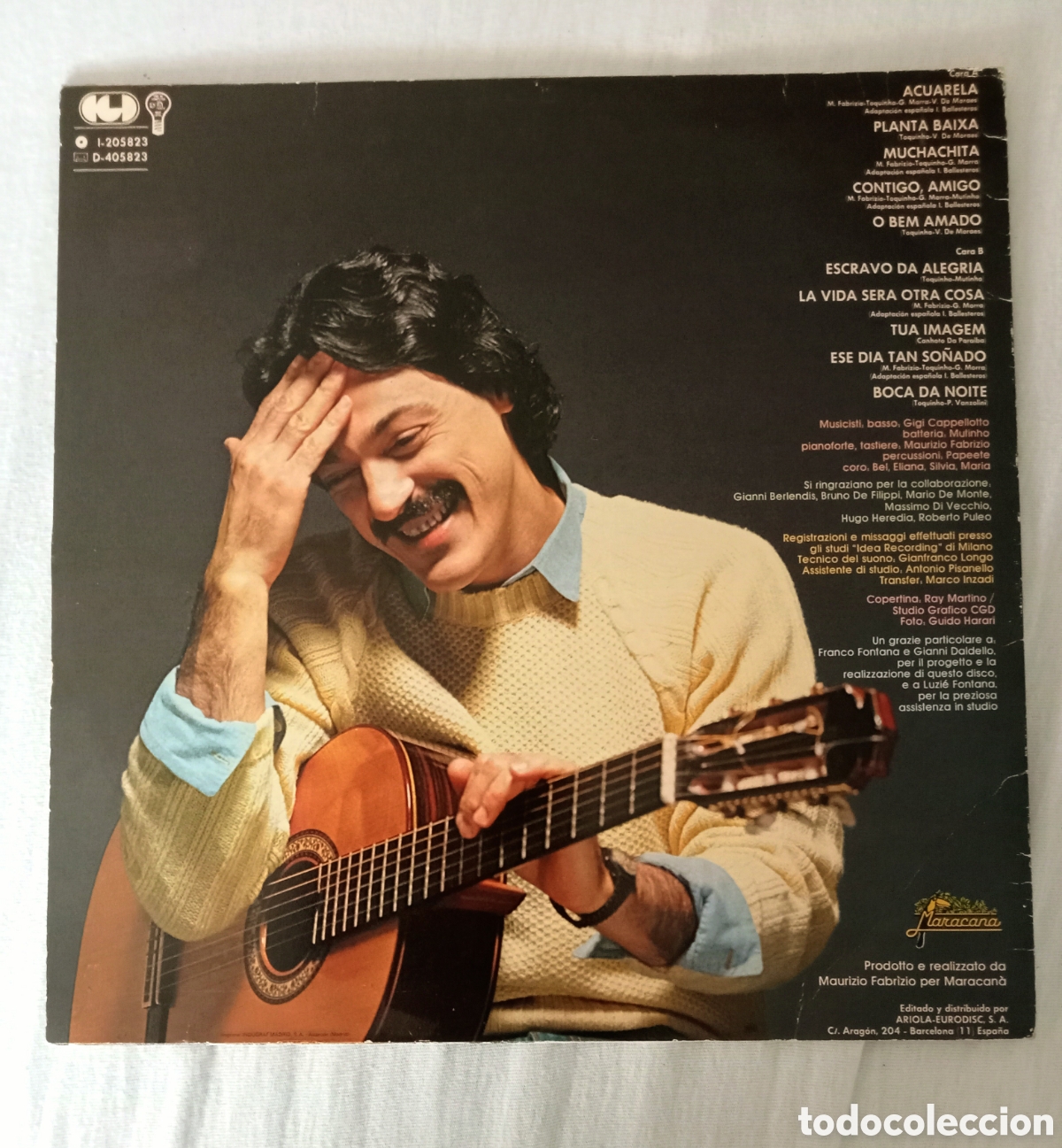 Discos de vinilo: Vinilo LP Acuarela de Toquinho. - Foto 2