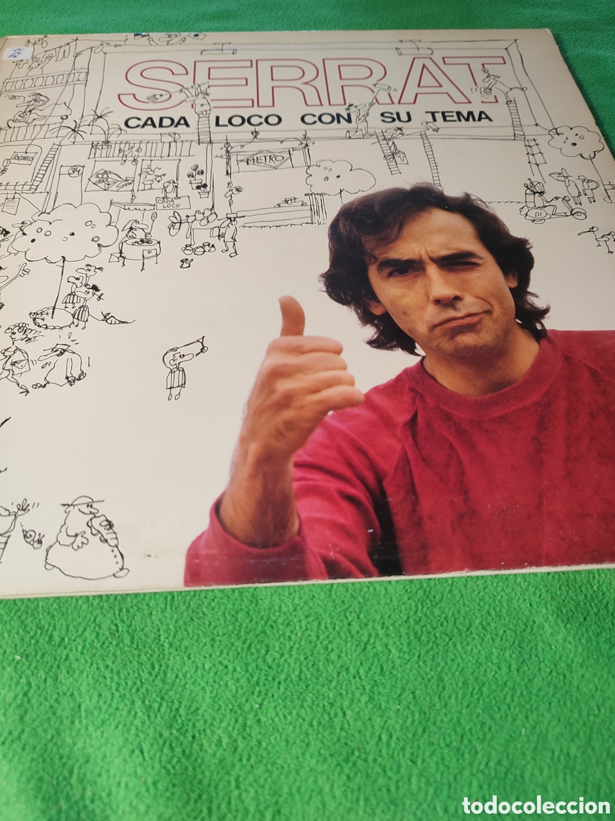 Discos de vinilo: Joan Manuel Serrat - Cada loco con su tema - Foto 1