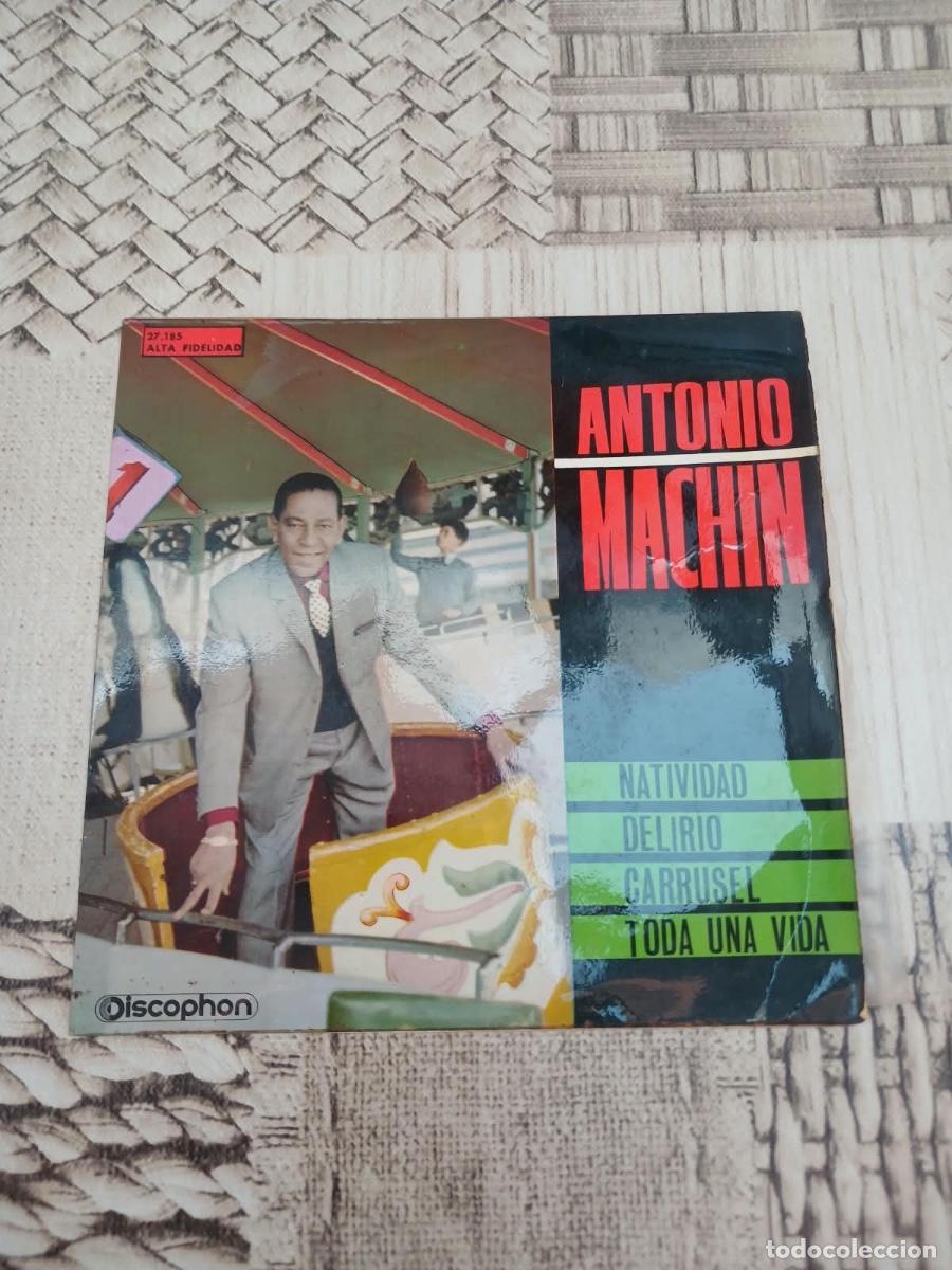 Discos de vinilo: Single Antonio Machin Natividad - Foto 1
