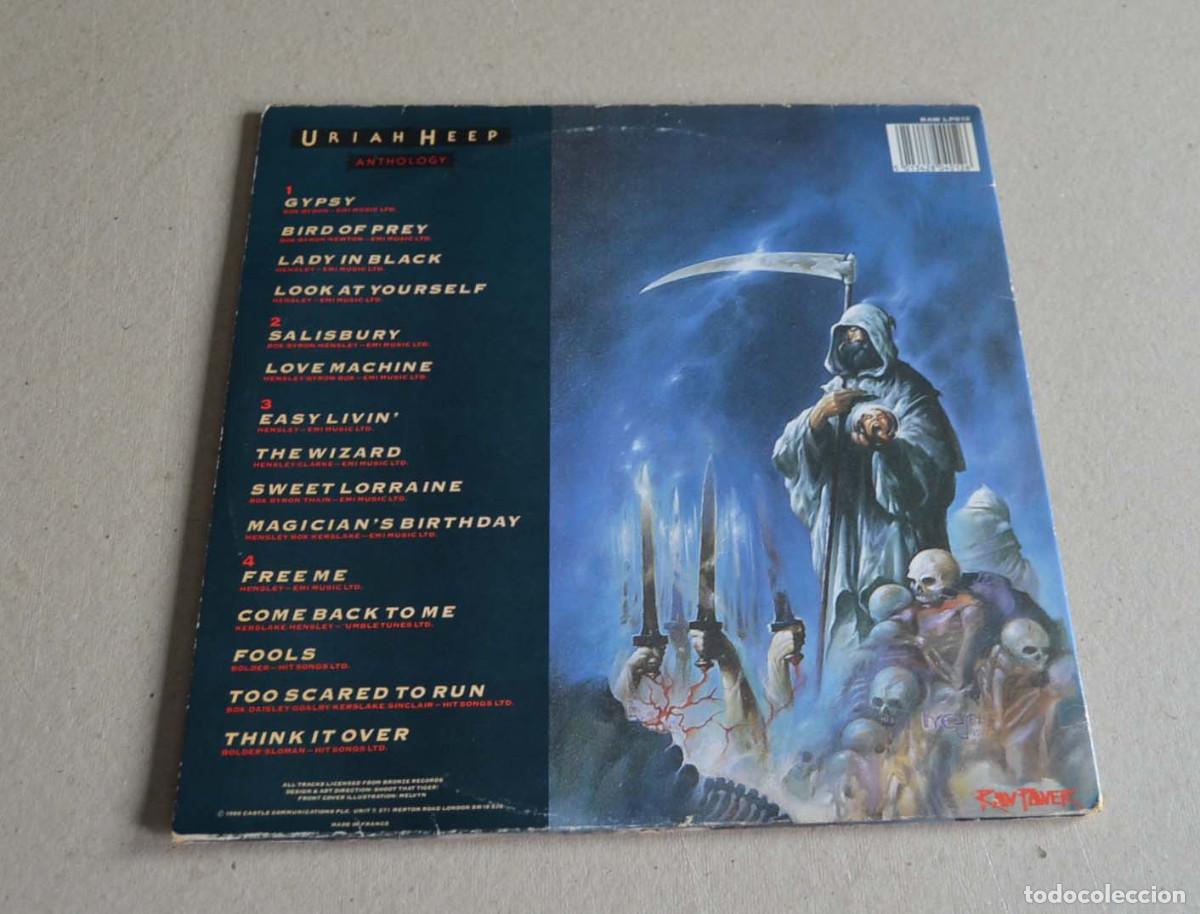 Discos de vinilo: URIAH HEEP - ANTHOLOGY (DISCO DOBLE) - Foto 2
