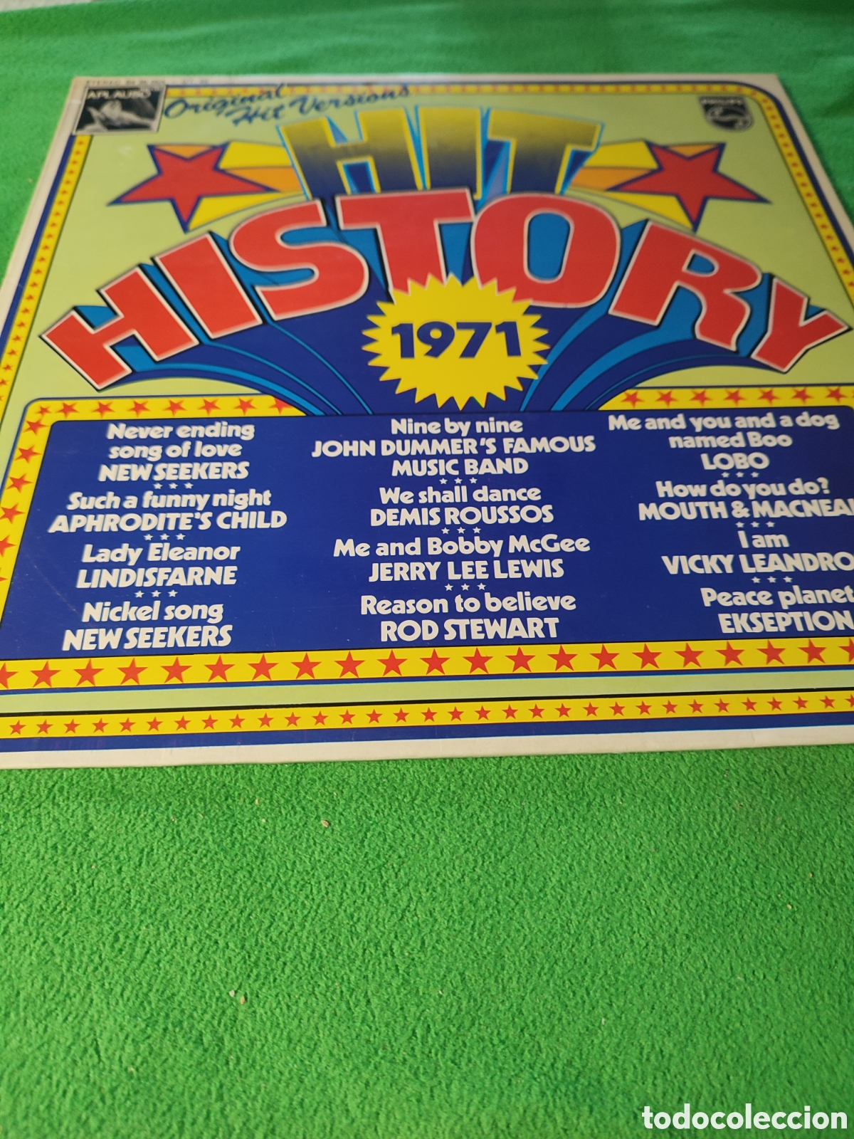 Discos de vinilo: Hit History a&ntilde;o 1971- Varios Phillips lp