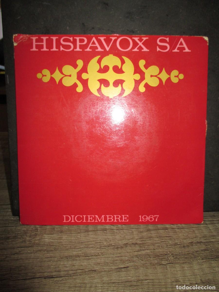 Vinyl records: 986- Single Vinilo 7&rdquo; Promocional Hispavox - Diciembre 1967 (Navidad) &bull; Excelente Estado