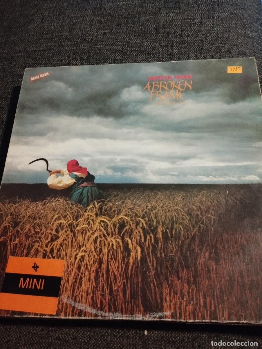 Discos de vinilo: DEPECHE MODE- A BROKEN FRAME- SPAIN MINI LP 1986