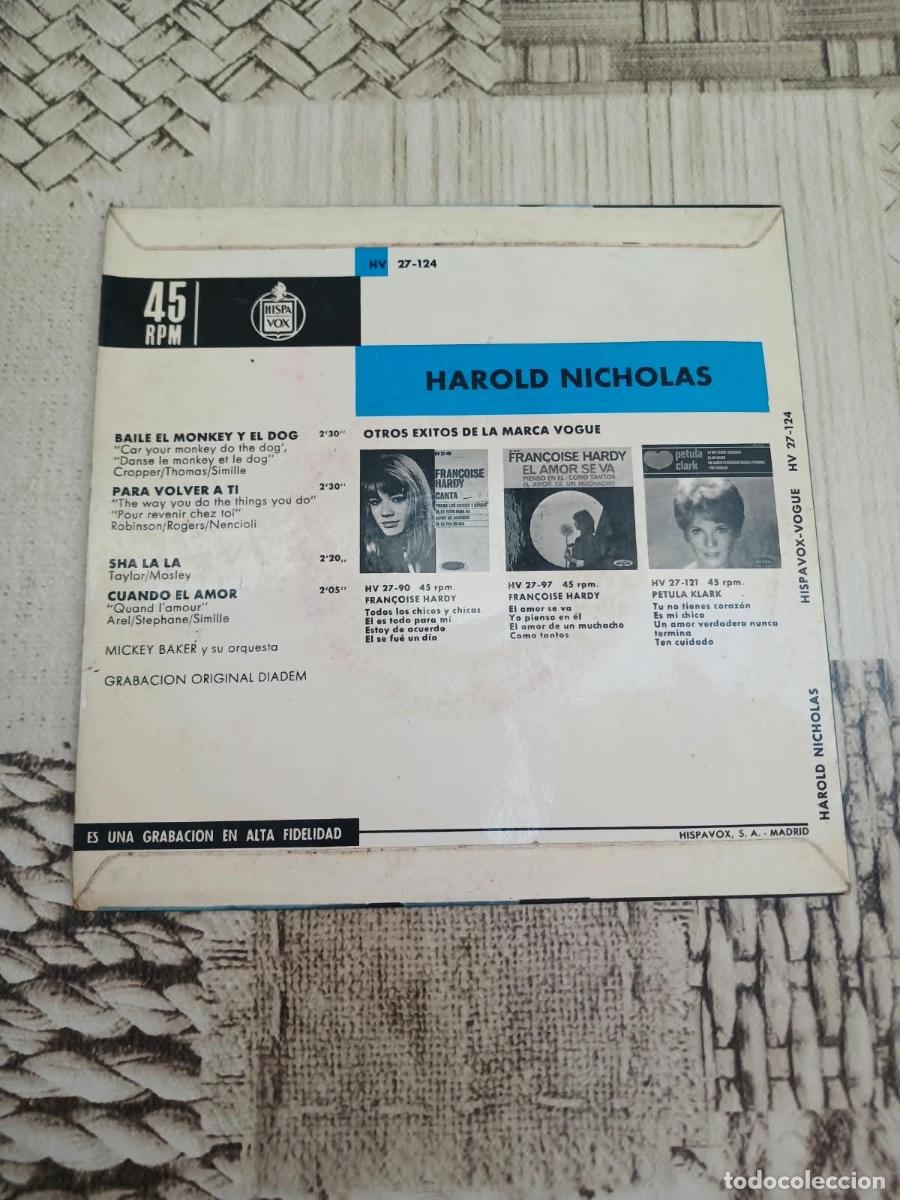 Discos de vinilo: Single Nicholas Harold - Foto 2