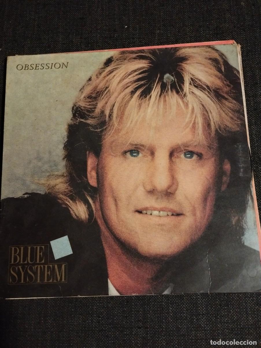 Discos de vinilo: BLUE SYSTEM - MODERN TALKING - OBSESSION - LP DE VINILO EDICION ESPA&Ntilde;OLA