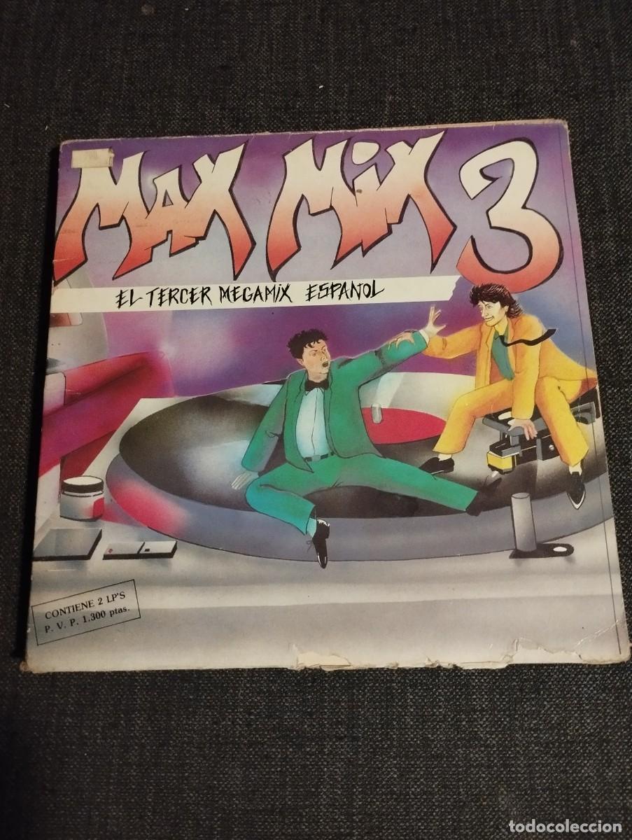 Discos de vinilo: MAX MIX 3 - EL TERCER MEGAMIX ESPA&Ntilde;OL (SPAIN 1986) (2 LPS)