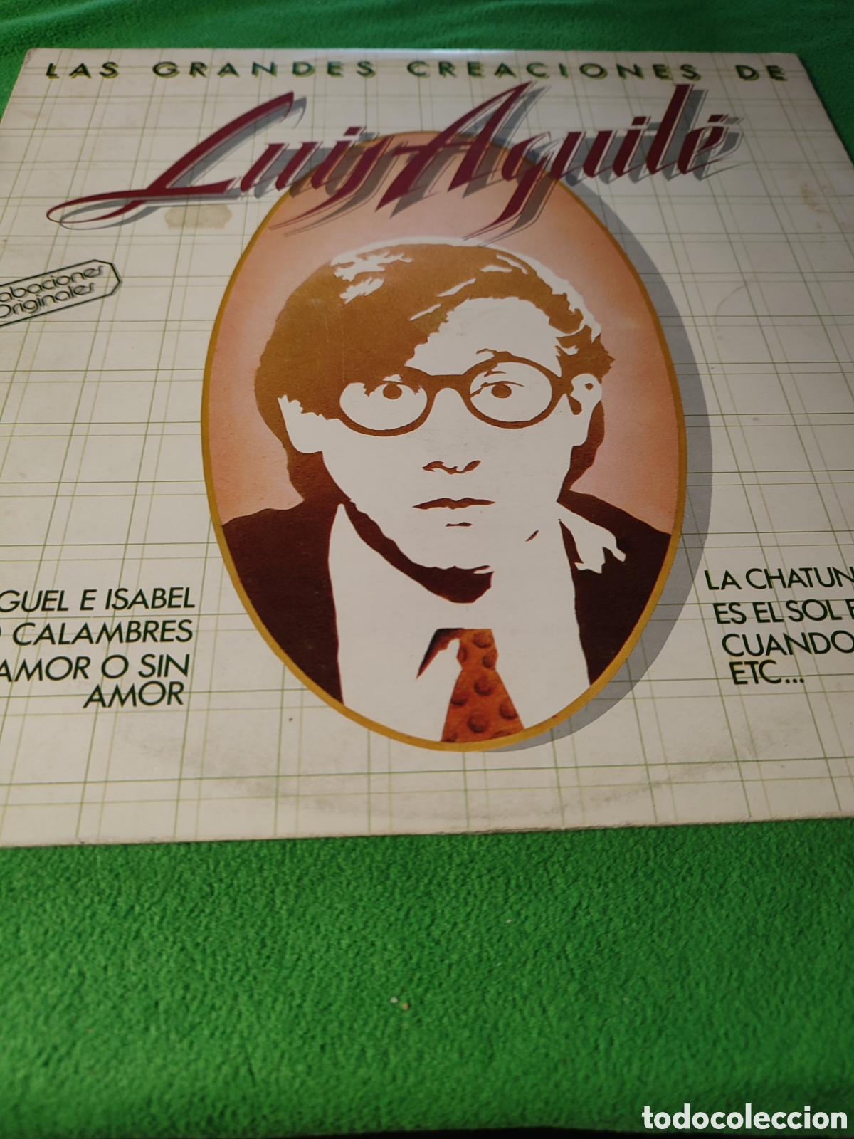 Discos de vinilo: Luis Aguile - Las grandes canciones de