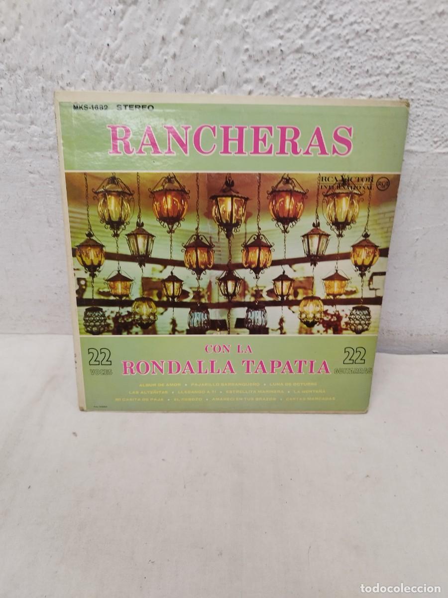 Discos de vinilo: La Rondalla Tapat&iacute;a - Rancheras Con La Rondalla Tapat&iacute;a. Vinilo lp.
