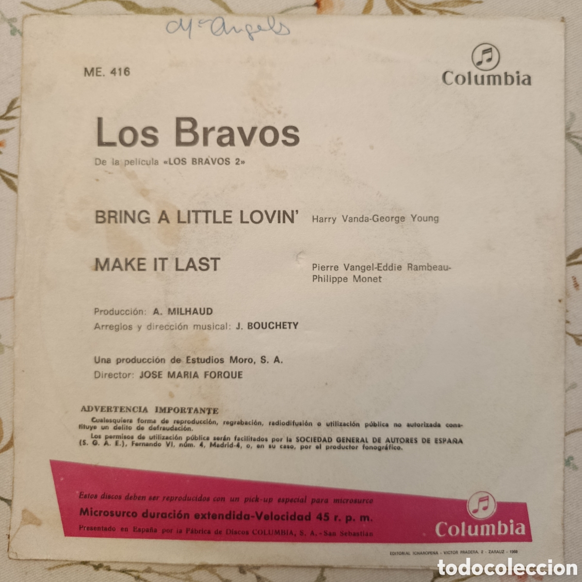 Discos de vinilo: Discos de vinilo de 7&rdquo; - Foto 2