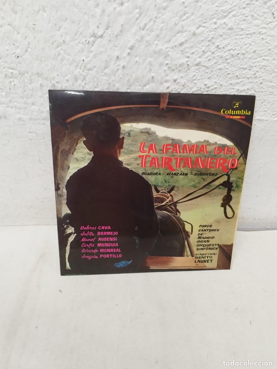 Discos de vinilo: Vinilo LP La Fama del Tartanero - J. Guerrero / M. Ausensi, D. Cava - Benito Lauret - Columbia C 320