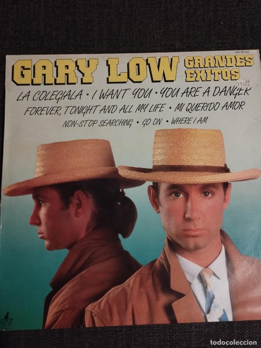 Discos de vinilo: GARY LOW - GRANDES EXITOS - LP - Foto 1