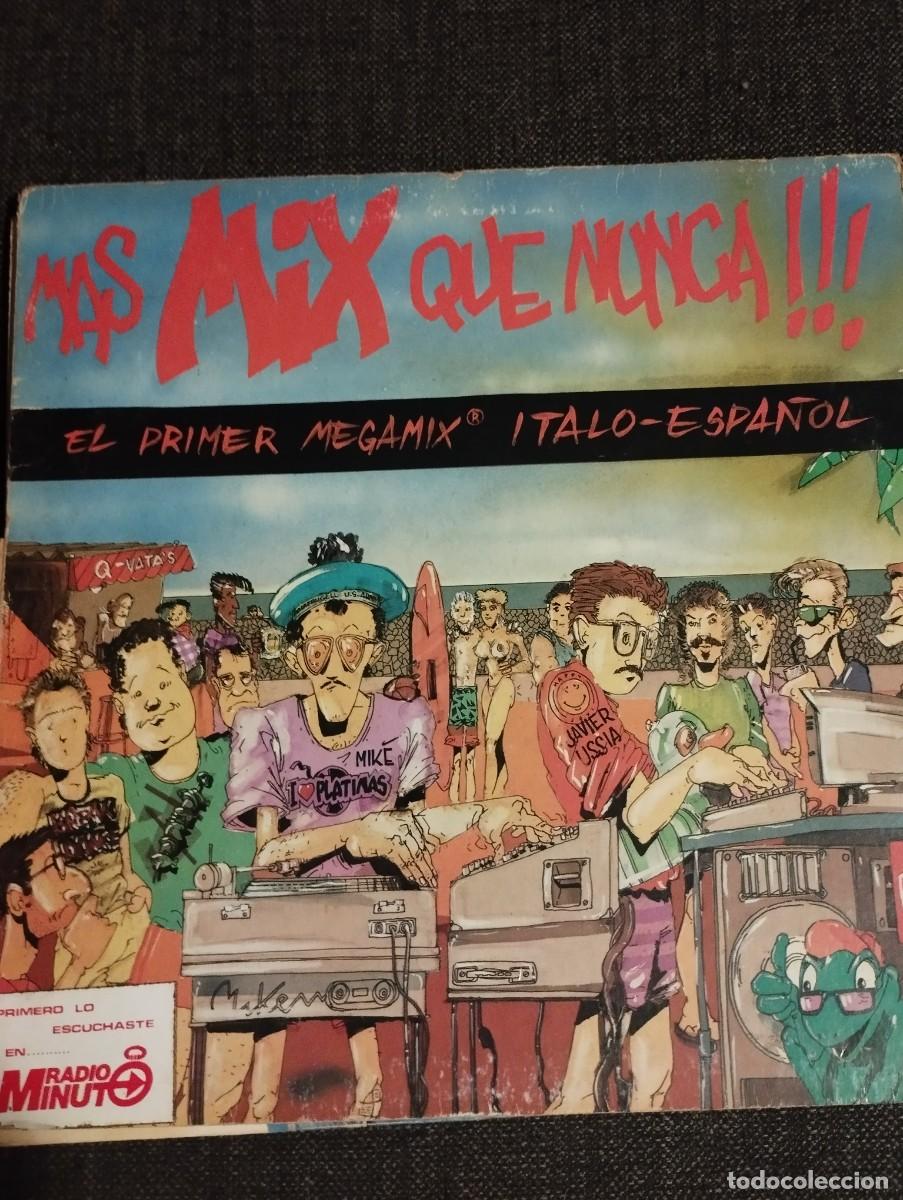 Discos de vinilo: MAS MIX QUE NUNCA - MIKE PLATINAS JAVIER USSIA - MEM RECORDS ITALU