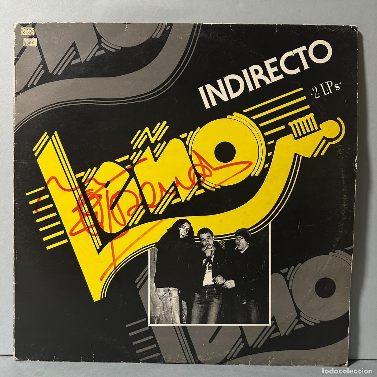 Discos de vinilo: 2LP de LE&Ntilde;O Indirecto firmado por Rosendo Mercado