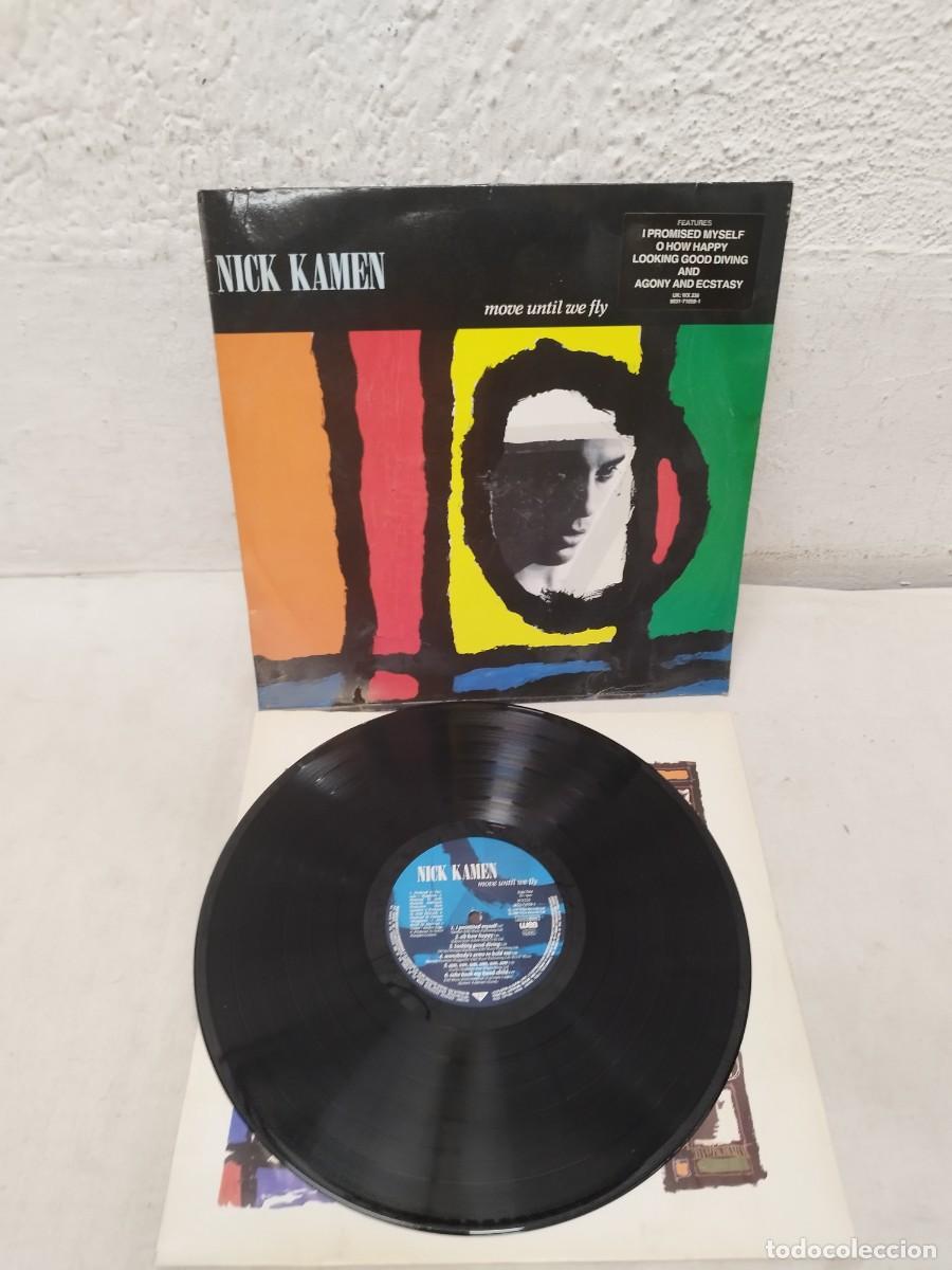 Discos de vinilo: Nick Kamen &ndash; Move Until We Fly. Vinilo LP.