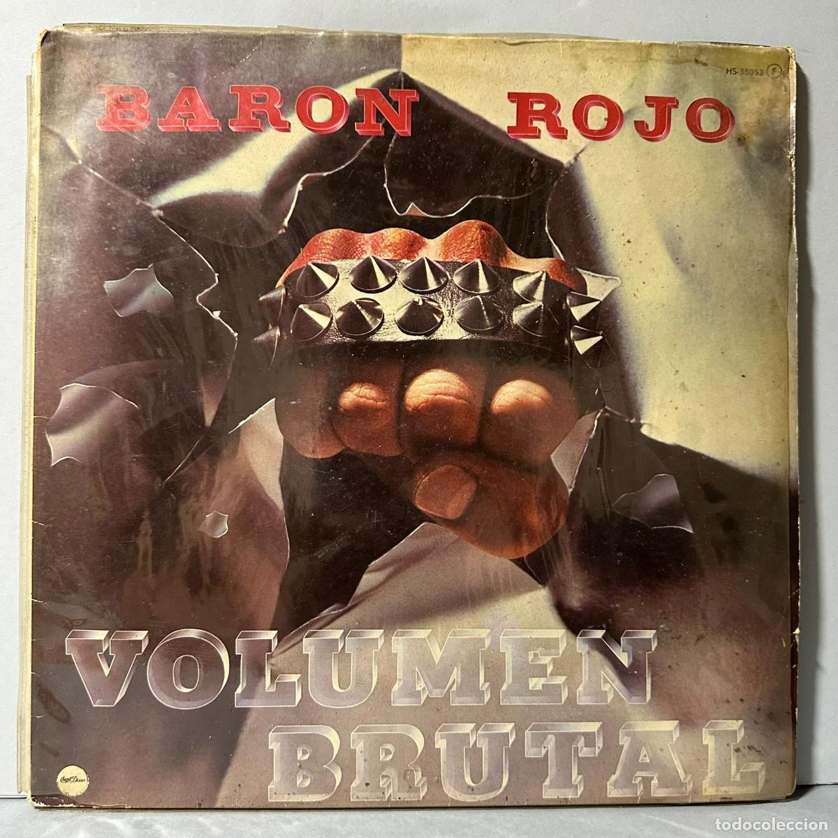 Discos de vinilo: LP de BARON ROJO firmado por el grupo