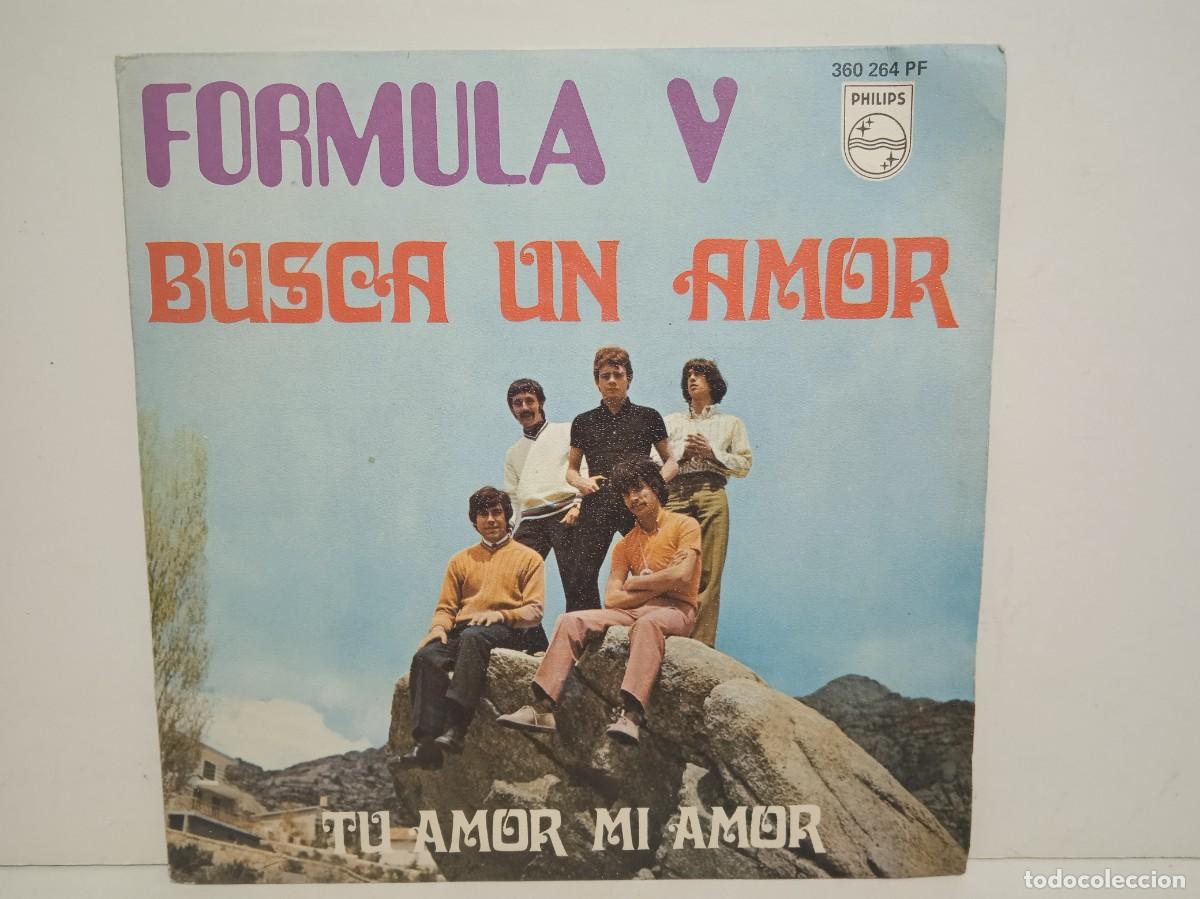 Discos de vinilo: Formula V - Busca Un Amor / Tu Amor Mi Amor - Single - 1969 - Excelente estado