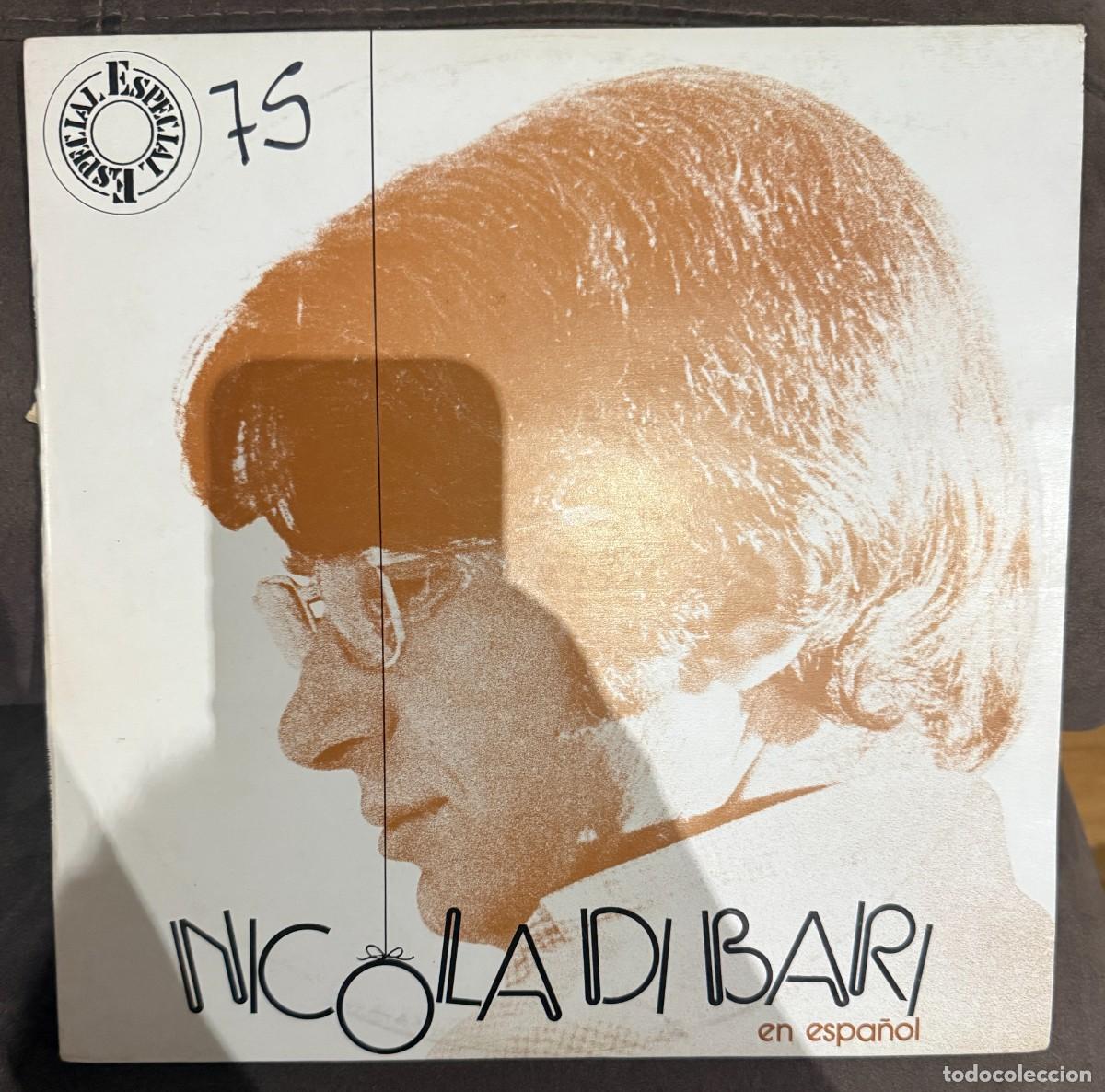 Discos de vinilo: Nicola Di Bari &ndash; Nicola Di Bari En Espa&ntilde;ol. Disco vinilo. Edic. Spain. 1972