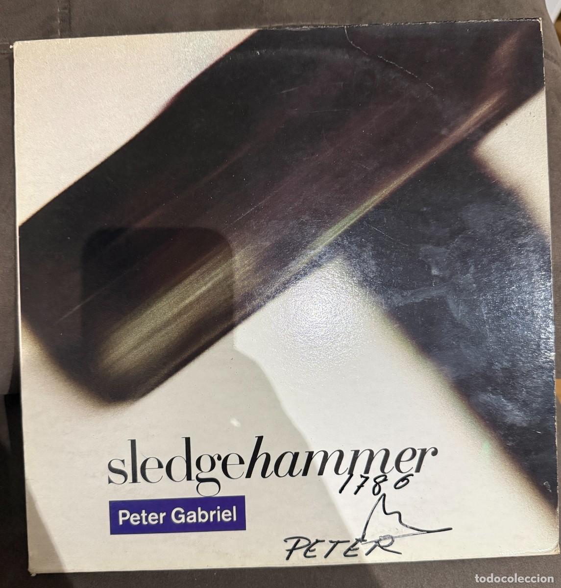 Discos de vinilo: Peter Gabriel &ndash; Sledgehammer. Disco vinilo. Edic. Spain. 1986. Maxi - Foto 1