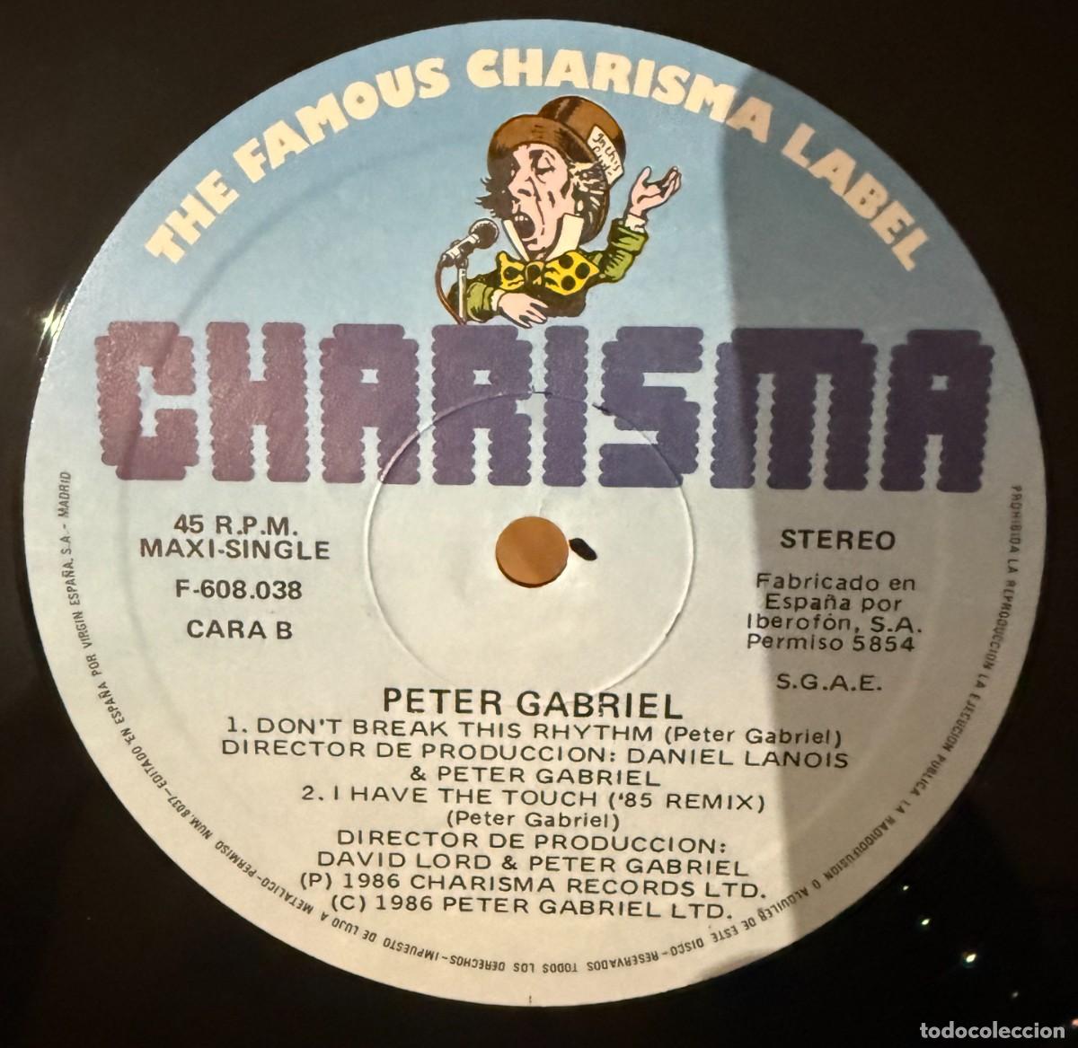 Discos de vinilo: Peter Gabriel &ndash; Sledgehammer. Disco vinilo. Edic. Spain. 1986. Maxi - Foto 3